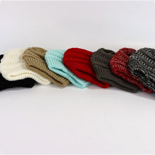 Knitted Ponytail Hat