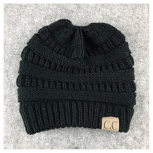 Knitted Ponytail Hat
