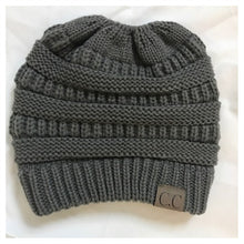 Knitted Ponytail Hat