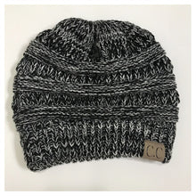 Knitted Ponytail Hat