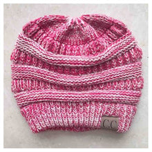 Knitted Ponytail Hat