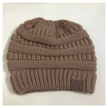 Knitted Ponytail Hat