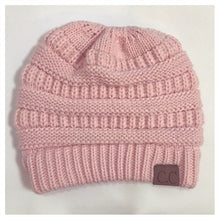 Knitted Ponytail Hat