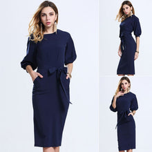 Chiffon Dress - The Skirt of The Lantern Sleeve
