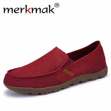 Big Size 38-48 Men Canvas Shoes Ultralight Men Casual Shoes Top Quality Comfortable Slip-On Lazy Shoes for Men Loafers