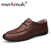 Merkmak 2016 Slip On Men Shoes Fashion Brand Casual Fur Warm Autumn Winter Men Shoes Breathable Plush Men Shoes Zapatos Hombes