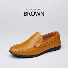 Merkmak Brand New Genuine Leather Men Loafers Flat Shoes Luxury Moccasins Comfort Driving Shoes Fashion Casual Shoes Dropship