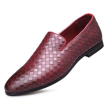 Merkmak Fashion Oxford Braid Leather Men's Shoes 2017 Spring Autumn Loafers Breathable Flats Men Sapatos Masculino Free Shipping
