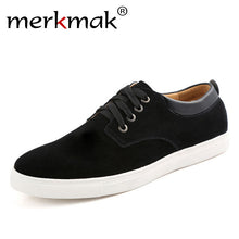 Big size 38-49 men's shoes new 2017 spring summer suede leather shoes breathable casual fashion men flats free shipping footwear