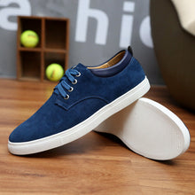 Big size 38-49 men's shoes new 2017 spring summer suede leather shoes breathable casual fashion men flats free shipping footwear