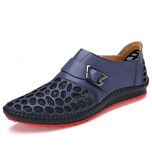 Merkmak Hot Sale Summer 2017 Men Casual Shoes Breathable Big Holes Loafers for Men Comfort Mens Footwear Drop Shipping