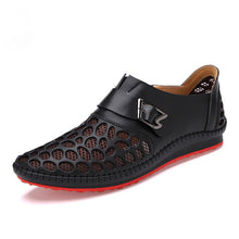 Merkmak Hot Sale Summer 2017 Men Casual Shoes Breathable Big Holes Loafers for Men Comfort Mens Footwear Drop Shipping