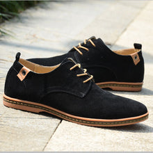 New 2017 men shoes spring autumn fashion suede shoes casual men Leather Shoes Men's flats low men footwear oxford flat shoes