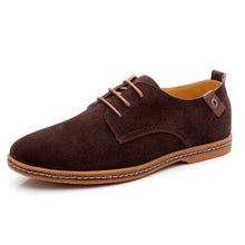 New 2017 men shoes spring autumn fashion suede shoes casual men Leather Shoes Men's flats low men footwear oxford flat shoes