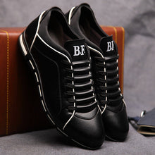 Merkmak Men Leather Shoes Casual Autumn Fashion Shoes For Men Designer Shoes Comfortable Big Size 38- 47 Mens Shoes Soft Loafers
