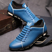 Merkmak Men Leather Shoes Casual Autumn Fashion Shoes For Men Designer Shoes Comfortable Big Size 38- 47 Mens Shoes Soft Loafers