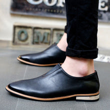 New 2017 Men Shoes Leather Top Brand Men's Oxfords Dress Shoes Spring Autumn Loafers Fashion Mens Flats Casual Male Man Shoes
