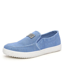 Merkmak Luxury Canvas Casual Men's Shoes British Loafers Mens Flats Masculinos Comfort Driving Men Footwear Shoes Drop Shipping
