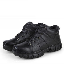 Merkmak Genuine Leather Men Boots 2016 Autumn Winter Fashion Ankle Climbing Army Boots Outdoor Waterproof Boots Zapatos Hombres