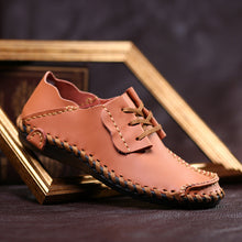 Merkmak Genuine Leather Men's Boat Shoes Summer Casual Outdoor Men Flats 2017 Handmade Breathable Loafer Big Size 38-47 Footwear