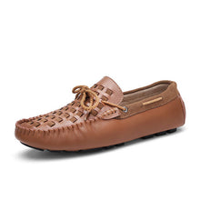 Merkmak 2016 Men Shoes Casual Genuine Leather Slip On Men Loafers Moccasins Flats Sapatos Masculino Comfortable Breathable Shoes