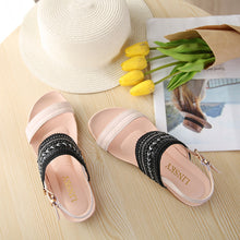 Women Bohemia Slippers Flip Flops Flat Sandals Toe Beach Gladiator Ankle Shoes