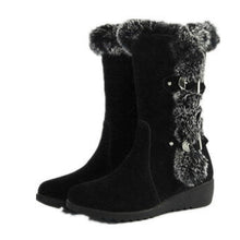 Women's Boots Winter Boots Warm Mid Calf Boots Warm Winter Shoes